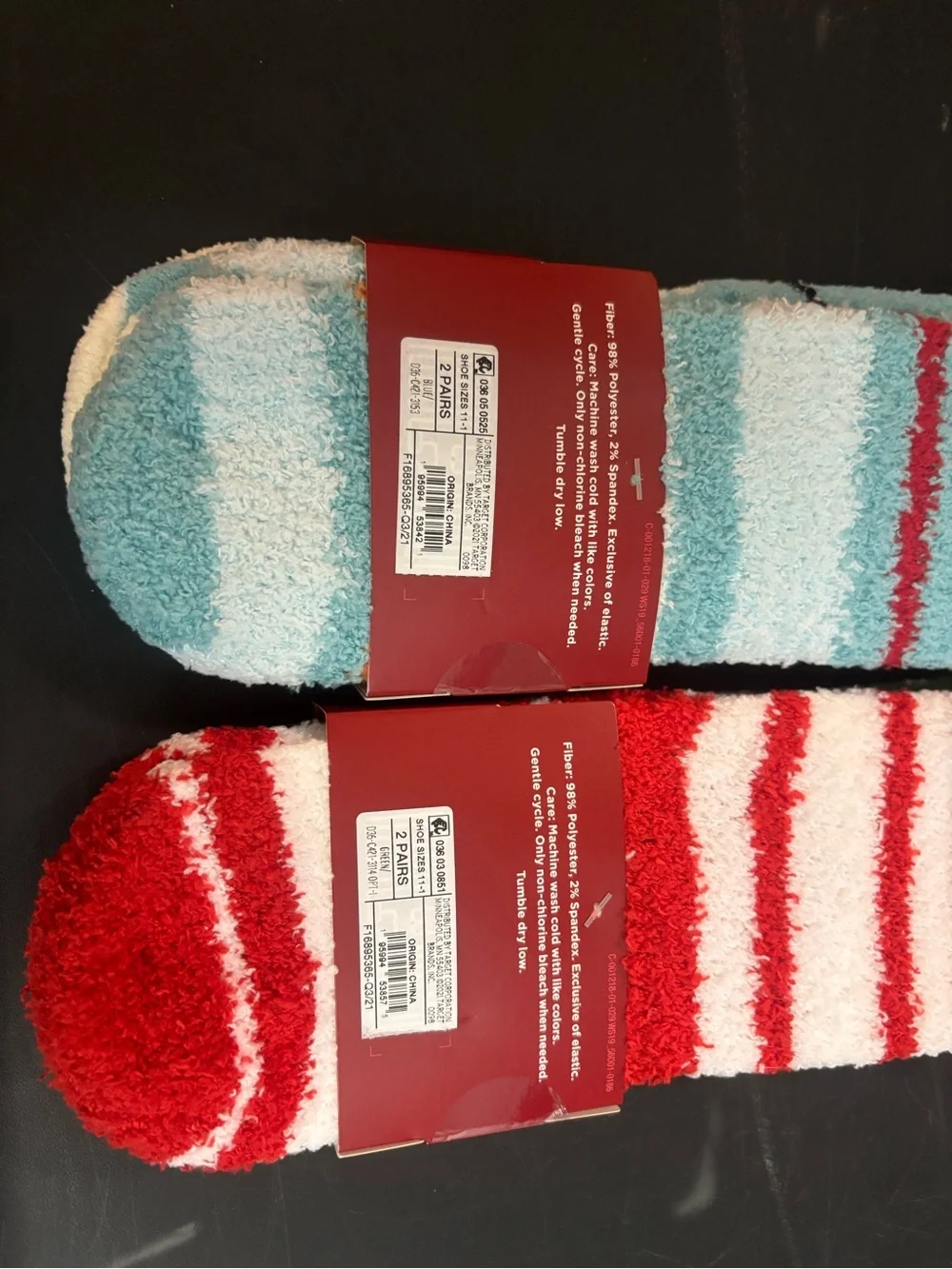 Wondershop Kids' Super Soft Crew Socks - Holiday Snowman & Santa - XS/S